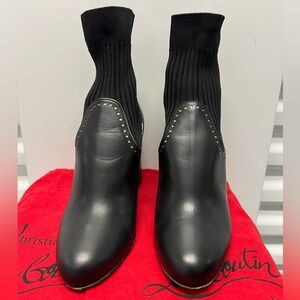 Christian Louboutin sock boots